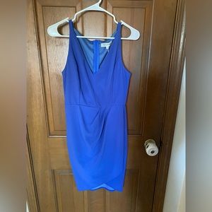 Never worn with tags, short blue cocktail dress